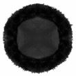Springos puha ágy kutyának / macskának, fekete, 40 cm