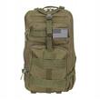 Taktikai táska/hátizsák, Trizand, 5 rekeszes, poliészter 600D, zöld, 35 L, 37x29x55 cm