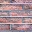 Díszpanel, PVC, 3D tégla modell, barnára égetett, 96x48,5 cm