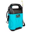 Kerti permetező, permetező szivattyú, vermorel, Detoolz, elektromos, hátul, akkumulátorral 2 Ah, 5 L