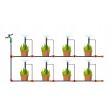 GardenLine Permetező öntözőrendszer, 10 sprinkler, 71 db, 10 m