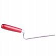Rozsdamentes acél simító, Olejnik, illesztésekhez, 10 mm, fa nyél, piros
