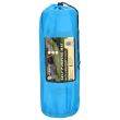 Önfelfújó kempingmatrac, poliészter és PU hab, kék, 180x50 cm, Springos