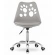 Irodai szék, Artool, Print, forgatható, PP, szürke, 50x57x81,5-93,5 cm