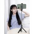 Selfie stick, állvány, Izoxis, teleszkópos, távirányítóval, bluetooth, 60 cm