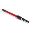 3db professzionális glett lehúzó, rozsdamentes, 40, 60, 80 cm, adapter, hosszabbító fogantyú 0,73-1,2 m, vasgörgő, Lanoliv