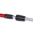 3 db professzionális készlet, glett lehúzó rozsdamentes acél, 40, 60, 80 cm, adapter, hosszabbító nyél 1,2-2,2 m, tekercs, Lanoliv