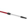 4 db professzionális glett lehúzó, rozsdamentes acél, 20, 40, 60, 80 cm, adapter, hosszabbító fogantyú 1,2-2,2 m, vasgörgő, Lanoliv