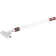 5 db Glett lehúzó, rozsdamentes acél, 25, 40, 60, 80, 100 cm, adapter,  teleszkópos nyél 0.8-1.4 m, glettelo henger nyellel, Strend Pro