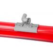 3 db Glett lehúzó, rozsdamentes acél, 40, 60, 80 cm, adapter, teleszkópos nyél 0.8-1.4 m, glettelo henger nyellel, Strend Pro