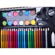 Festő és rajzkészlet gyerekeknek, Verk Group, műanyag készlet, 150 db