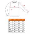 Neo Raglan Hosszú Ujjú Póló, Prémium Modell, L/52-es Méret