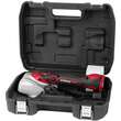 Vibrátor csempéhez és csempéhez, 2,2 Ah akkumulátorral, 12 V-os töltővel, 120 W, tapadókoronggal, max 30 kg, Strend Pro