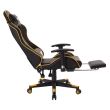 Zenga Infini System No.16 gamer szék, mű bőr, fekete / sárga