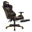 Zenga Infini System No.16 gamer szék, mű bőr, fekete / sárga