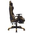 Zenga Infini System No.16 gamer szék, mű bőr, fekete / sárga