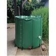 STREND PRO Tartály, 500 literes, csapteleppel, összecsukható, zöld