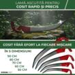 Kovácsolt kasza 700 mm