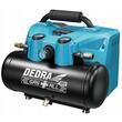 Set compresor cu 2 acumulatori 18v si incarcator dublu (6 L) DEDRA - SAS+ALL (151078)