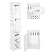 Fürdőszoba szekrény, Artool, fehér, 20x20x120 cm