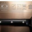 Gletiera inox Olejnik, intarita, Premium Gold, Medium Flex, 40.6x12cm x 0.4mm, maner pluta (127412406-MHK)