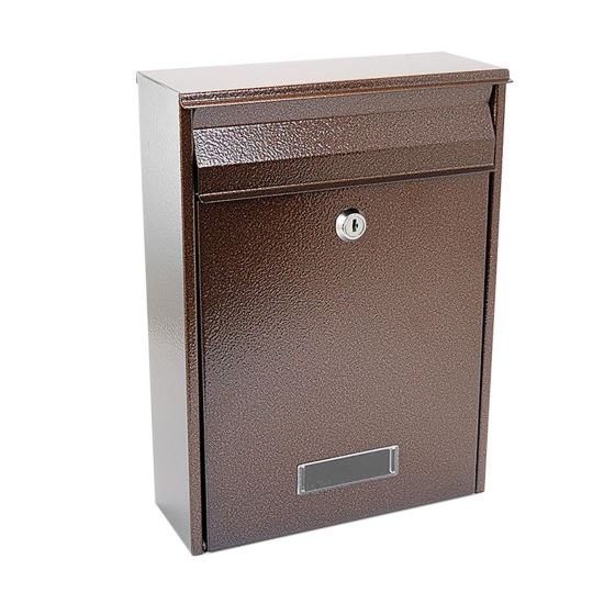 Postafiók, réz, B5 formátum, 22x9x30 cm, Damech