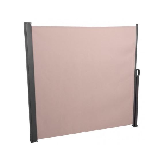 Oldalhuzat, lehúzható, bézs, 3x1,6 m, Cecilia