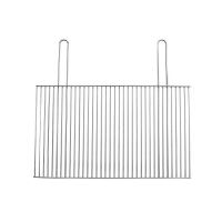 Grill, grillhez, króm, fém, 85x40 cm