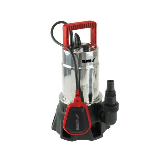 Búvárszivattyú tiszta és szennyezett vízhez, rozsdamentes acél, 1000 W, 19500 l/h, Dedra