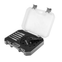 Tapadókorongvezető, 5 gyémánt maggal, 5-12 mm, Grafit