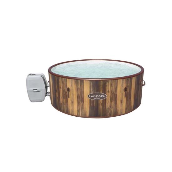 Felfújható jacuzzi medence, kerek, pumpával és szűrővel, 5-7 személyes, 180x66 cm, Bestway