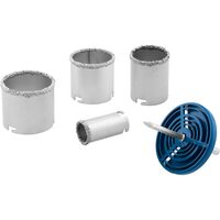 Gyémánt magok, vezetővel, 4-es készlet, 33-73 cm, Richmann