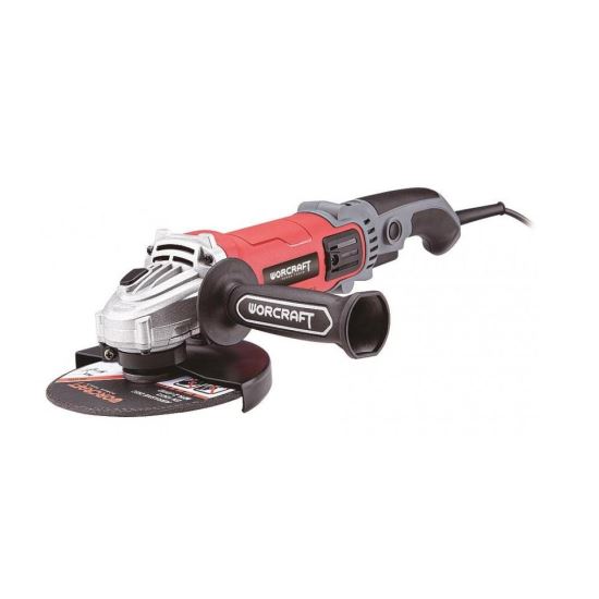 Szögcsiszoló, flex, 1400 W, állítható sebesség, 125 mm, Worcraft