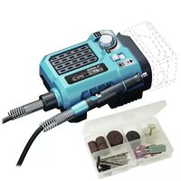 Mini daráló tartozékokkal, 18V Li-ion (akkumulátor nem tartozék), 3,2 mm-es tengely, SAS+ALL, Dedra