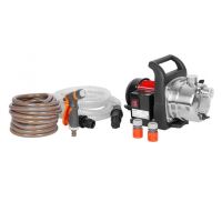 Kerti szivattyú tiszta vízhez, esőhöz, klórral, 1000 W, tartozékokkal, Strend Pro