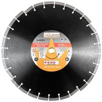 Gyémánt tárcsa, aszfalt, nedves és száraz vágás, 400x 25,4/20 mm, Richmann Exclusive