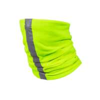 Cső sál/kalap, fényvisszaverő elemmel, poliészter, sárga és szürke, ART.MAS