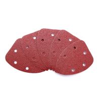 Csiszoló, csiszolópapír, lyukskálával, P40, 5 db-os készlet, 150x150x100 mm, Germa Flex