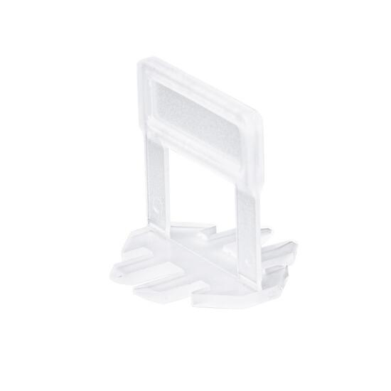 Távtartók kerámia burkolólapok kiegyenlítéséhez és igazításához, Beorol, 100 db, 1,5 mm