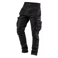 Munkanadrág 5 zsebbel, modell DENIM, fekete, M-es méret, NEO