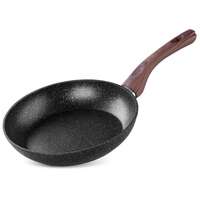 Kerek serpenyő, 26 cm, Black Marble Line, MagicHome