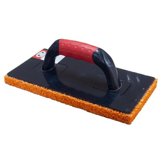 Szivacsos gumibetét, gumírozott, 18 mm, puha fogantyú, 14x28 cm, ABS, Olejnik