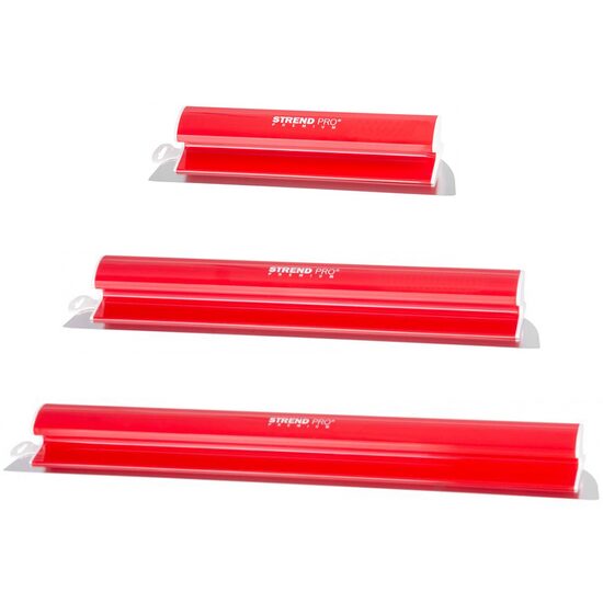 3 db Glett lehúzó, rozsdamentes acél, 40, 60, 80 cm, Strend Pro