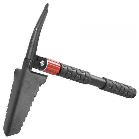 Többfunkciós lapát, Survival modell, fekete, 8 az 1-ben, 36x28 cm, Strend Pro