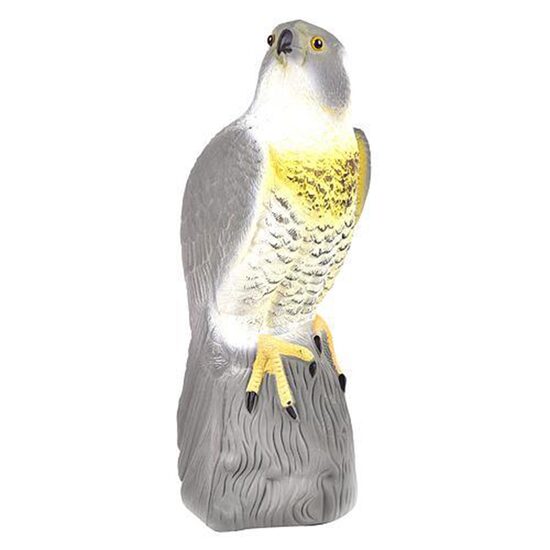 Dekoráció, madárijesztő, sólyom, Strend Pro, műanyag, 40 cm