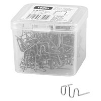 Kapcsok készlet műanyag forrasztó/hegesztő pisztolyhoz, Strend Pro, nagy repedésekhez, 0,8 mm, 100 db