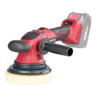 Sarokcsiszoló, polírozott, Warcraft, 20V Li-ion (akkumulátor nem tartozék), állítható sebesség, 150 mm