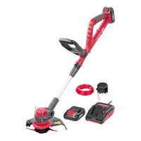 Láncfűrész, trimmer, fűnyíráshoz, Worcraft, elektromos, akkumulátorral, 20V Li-ion töltő, teleszkópos nyél, 24 cm
