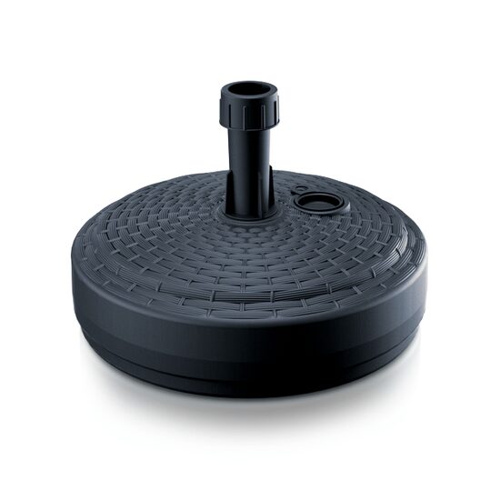 Esernyőtartó, Prosperplast, kerek, antracit, 12 L, 39x39x13 cm