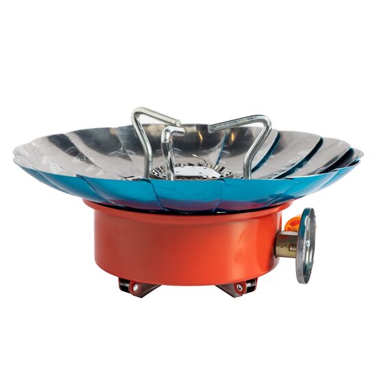 Kemping tűzhely, Little Farmer, összecsukható, 2800 W, egy égős, piezo-elektromos gyújtás, 205x100 mm